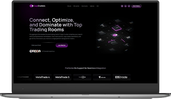 Discord Bot for Strategy Sharing and Trade Management on CopyCrusher.io